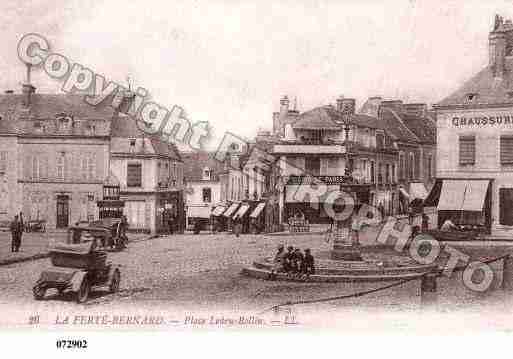 Ville de FERTEBERNARD(LA), carte postale ancienne