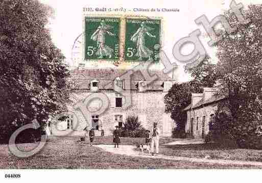 Ville de GAEL, carte postale ancienne