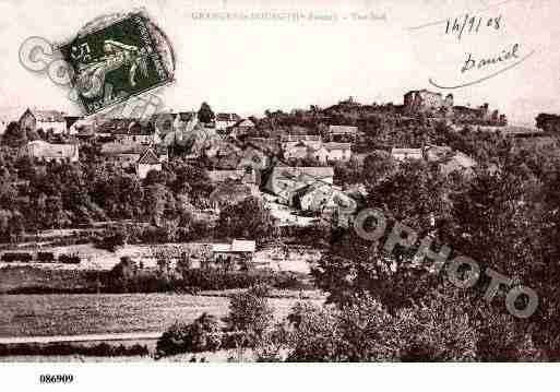 Ville de GRANGESLEBOURG, carte postale ancienne