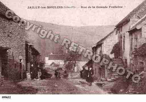 Ville de JAILLYLESMOULINS, carte postale ancienne