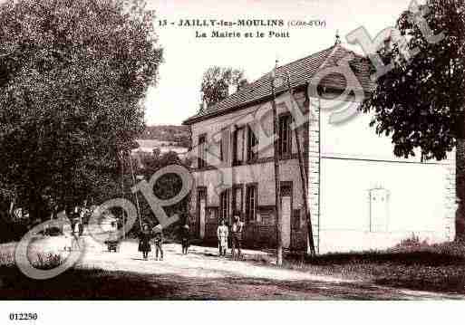 Ville de JAILLYLESMOULINS, carte postale ancienne