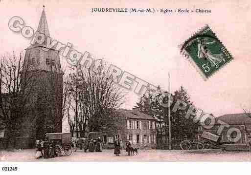 Ville de JOUDREVILLE, carte postale ancienne