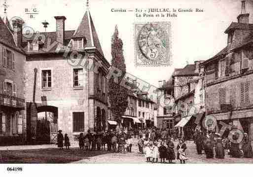 Ville de JUILLAC, carte postale ancienne