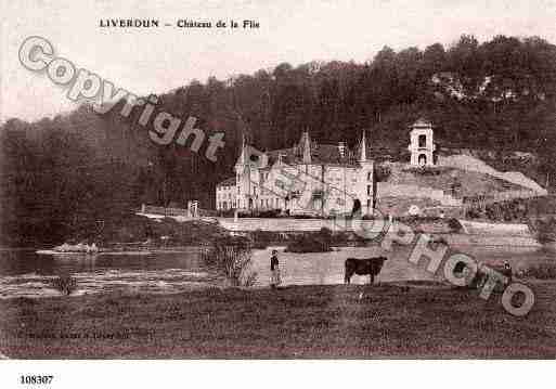 Ville de LIVERDUN, carte postale ancienne