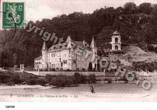 Ville de LIVERDUN, carte postale ancienne