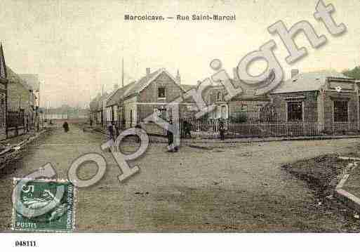 Ville de MARCELCAVE, carte postale ancienne