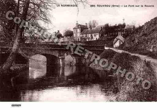 Ville de MENILHUBERTSURORNE, carte postale ancienne