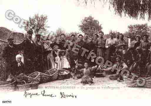 Ville de NUITSSAINTGEORGES, carte postale ancienne