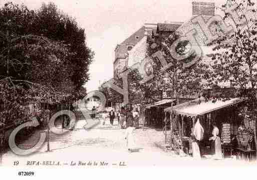 Ville de OUISTREHAM, carte postale ancienne