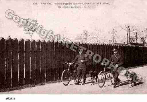 Ville de PANTIN, carte postale ancienne