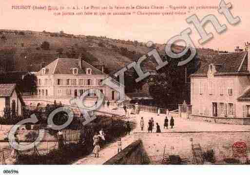 Ville de POLISOT, carte postale ancienne