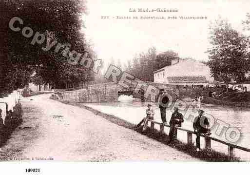 Ville de RENNEVILLE, carte postale ancienne