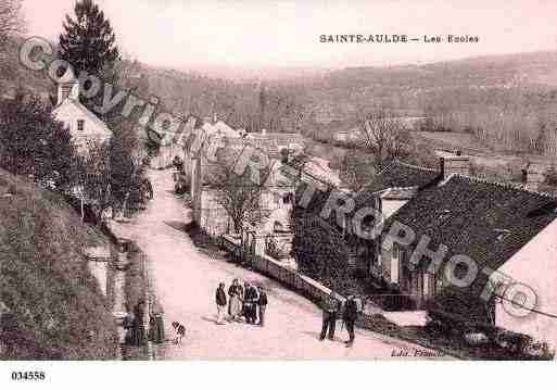 Ville de SAINTAULDE, carte postale ancienne