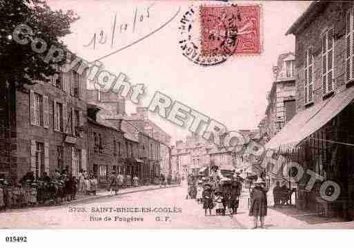 Ville de SAINTBRICEENCOGLES, carte postale ancienne