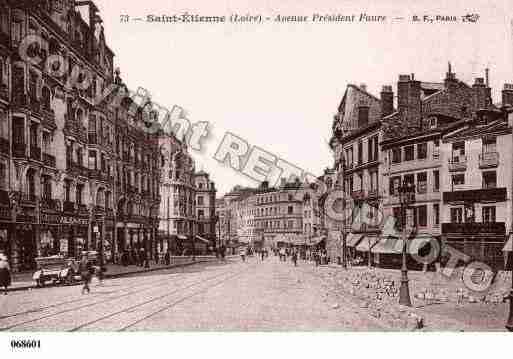 Ville de SAINTETIENNE, carte postale ancienne