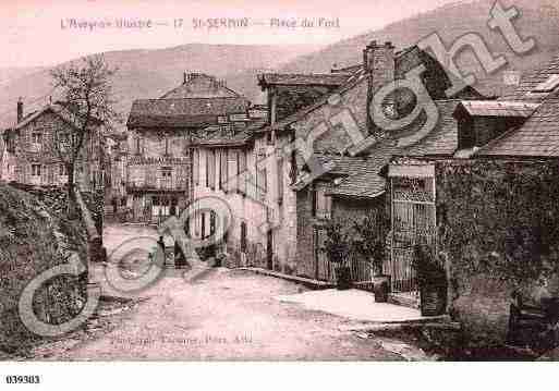 Ville de SAINTSERNINSURRANCE, carte postale ancienne