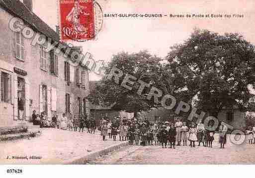 Ville de SAINTSULPICELEDUNOIS, carte postale ancienne