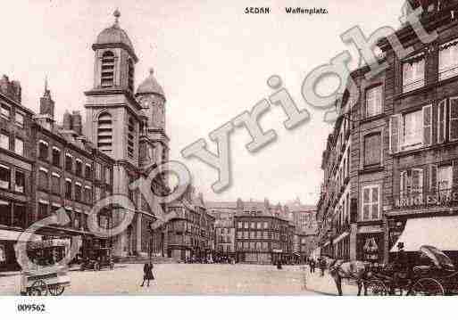 Ville de SEDAN, carte postale ancienne