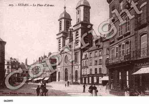 Ville de SEDAN, carte postale ancienne