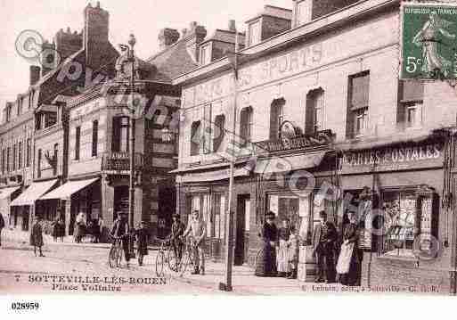 Ville de SOTTEVILLELESROUEN, carte postale ancienne