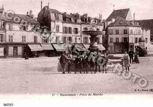 Ville de SURESNES, carte postale ancienne