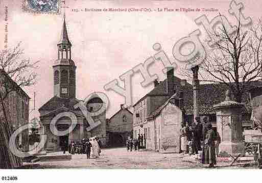 Ville de TOUILLON, carte postale ancienne