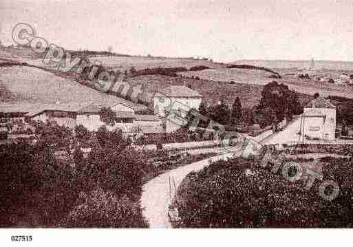 Ville de TRAMBLY, carte postale ancienne