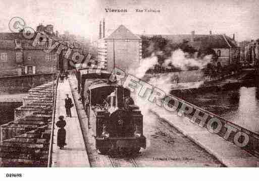 Ville de VIERZON, carte postale ancienne