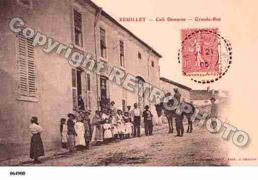 Ville de XEUILLEY, carte postale ancienne