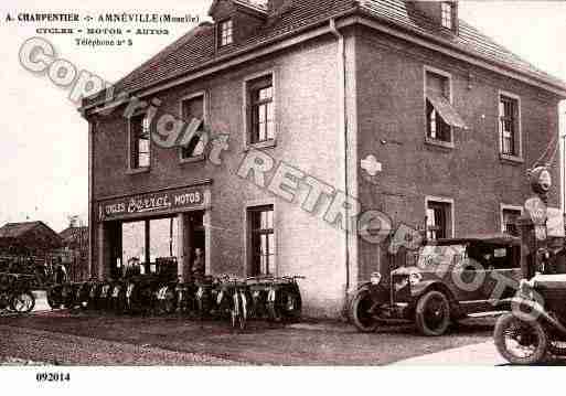 Ville de AMNEVILLE, carte postale ancienne