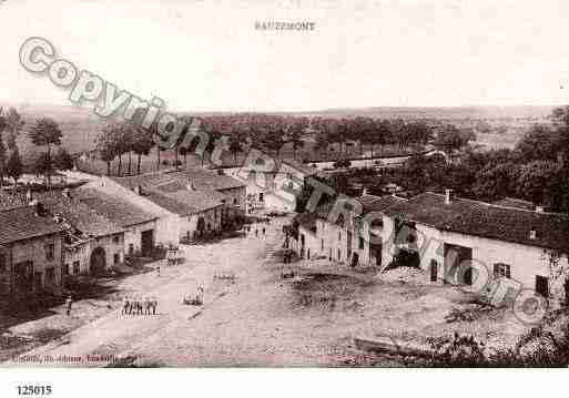 Ville de BAUZEMONT, carte postale ancienne