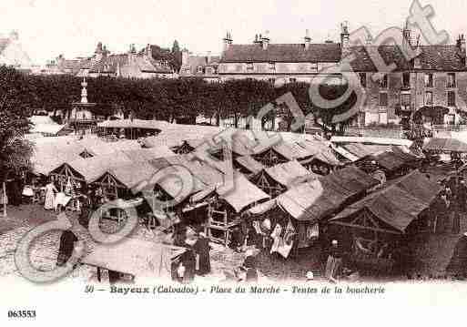 Ville de BAYEUX, carte postale ancienne