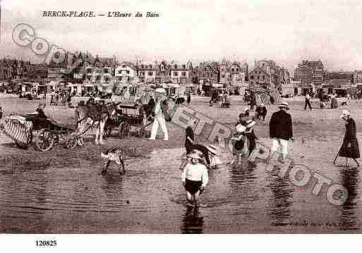 Ville de BERCK, carte postale ancienne