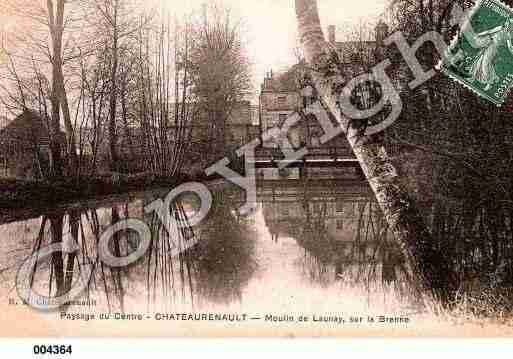 Ville de CHATEAURENAULT, carte postale ancienne