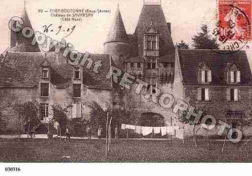 Ville de CHEFBOUTONNE, carte postale ancienne