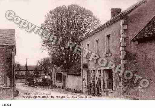 Ville de COULOMMIERSLATOUR, carte postale ancienne