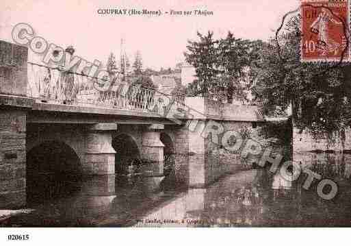 Ville de COUPRAY, carte postale ancienne