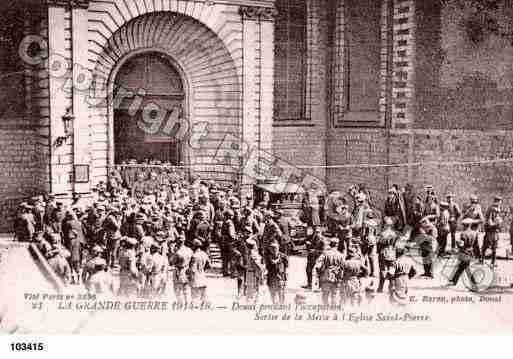 Ville de DOUAI, carte postale ancienne