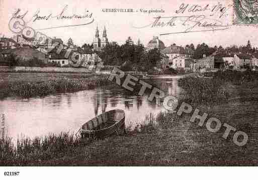 Ville de GERBEVILLER, carte postale ancienne