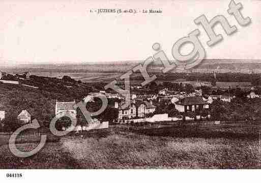 Ville de JUZIERS, carte postale ancienne