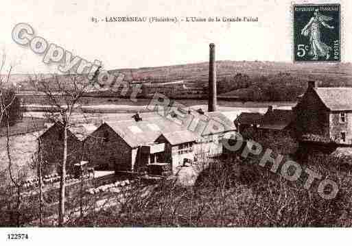 Ville de LANDERNEAU, carte postale ancienne