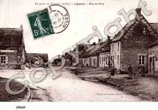 Ville de LAPPION, carte postale ancienne