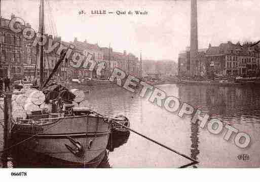 Ville de LILLE, carte postale ancienne