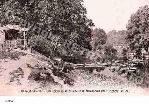 Ville de MAISONSALFORT, carte postale ancienne