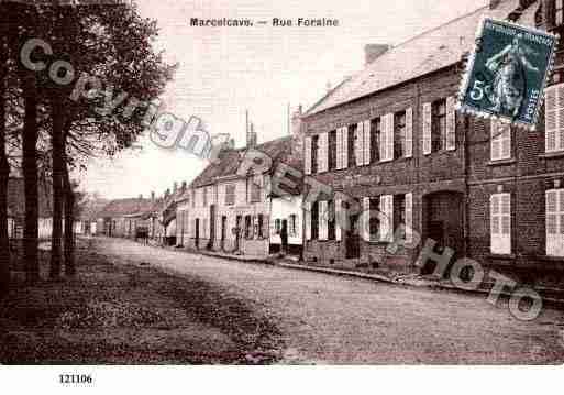 Ville de MARCELCAVE, carte postale ancienne