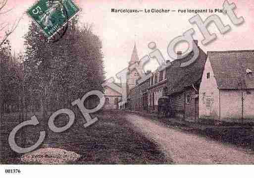 Ville de MARCELCAVE, carte postale ancienne