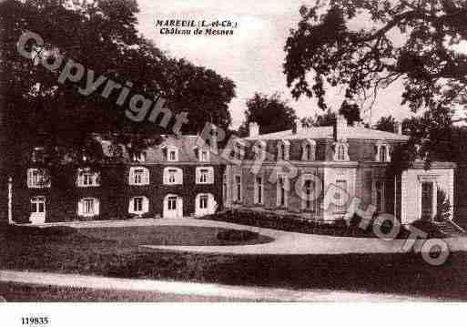 Ville de MAREUILSURCHER, carte postale ancienne