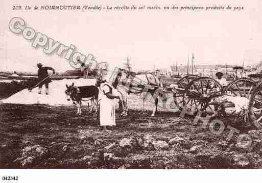 Ville de NOIRMOUTIERENL'ILE, carte postale ancienne