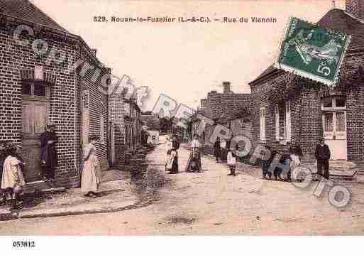 Ville de NOUANLEFUZELIER, carte postale ancienne