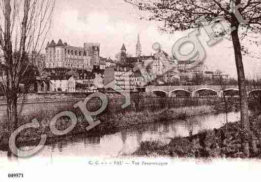 Ville de PAU, carte postale ancienne